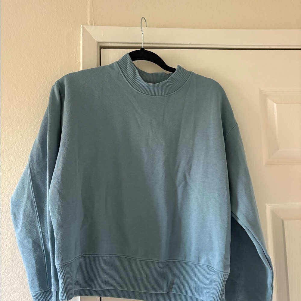 a new day women’s Light Blue Crewneck Sweater